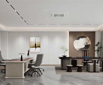 New Chinese Style Manager's Office-ID:622154951