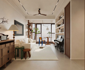 Modern A Living Room-ID:752706058