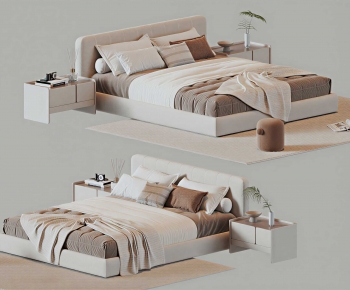 Modern Double Bed-ID:101819084