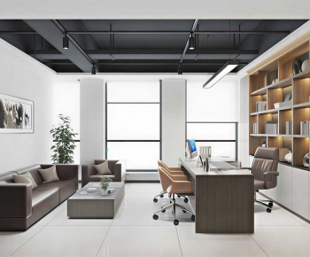 Modern Manager's Office-ID:344384914