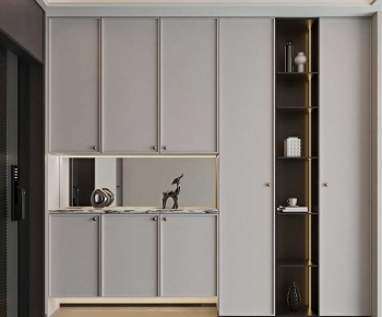 Modern Shoe Cabinet-ID:214514971
