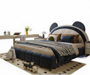 Modern Child's Bed-ID:251889942