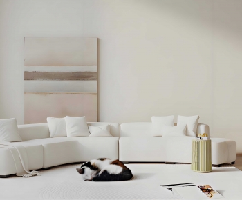 Modern Curved Sofa-ID:673602103