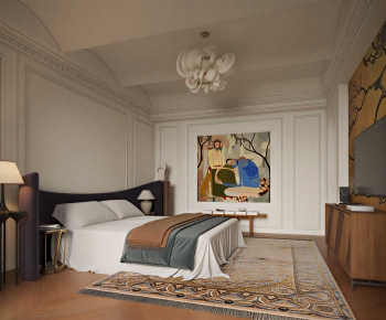 French Style Bedroom-ID:705389981