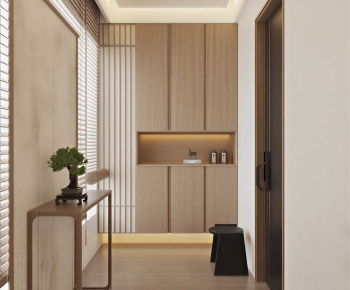 New Chinese Style Hallway-ID:967756031