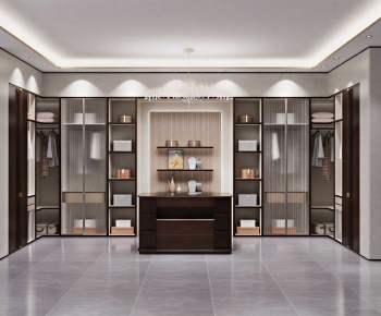 New Chinese Style Clothes Storage Area-ID:641455893