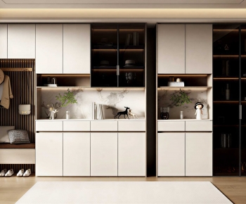 Modern Shoe Cabinet-ID:665302042