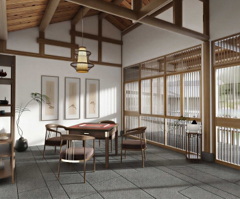 New Chinese Style Teahouse Tea House-ID:278320363