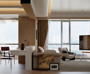 Modern A Living Room-ID:412697089