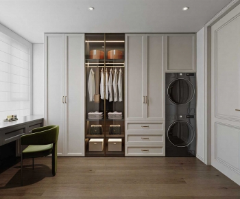 American Style Clothes Storage Area-ID:928062922