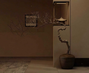 Wabi-sabi Style Dried Branch-ID:873780979