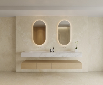 Modern Bathroom Cabinet-ID:396549943