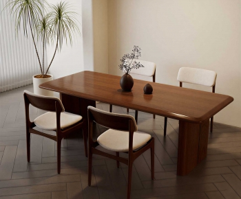 Modern Dining Table And Chairs-ID:157731066