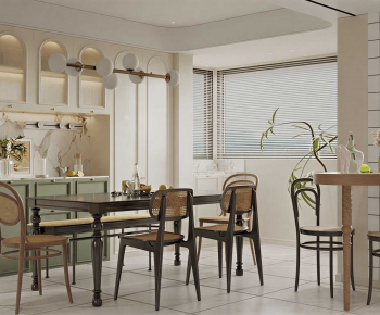 French Style Dining Room-ID:878037932