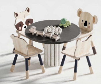Modern Children's Table/chair-ID:490942967