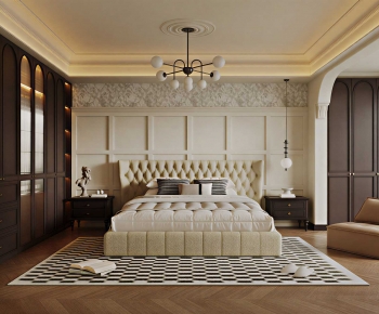 French Style Bedroom-ID:117719253