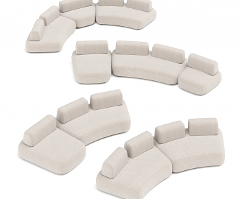 Modern Curved Sofa-ID:364991904