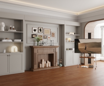 French Style TV Wall-ID:612138039