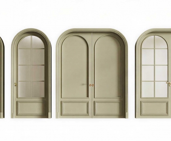 French Style Single Door-ID:510397916