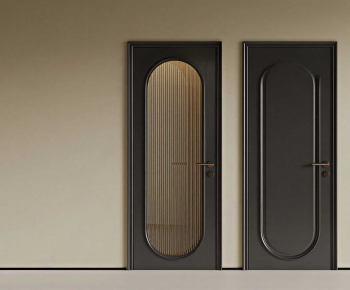 French Style Single Door-ID:895312074