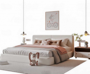 Modern Child's Bed-ID:953490979
