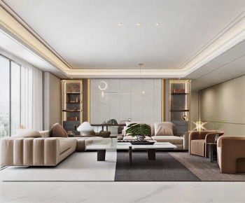 Modern A Living Room-ID:354090939