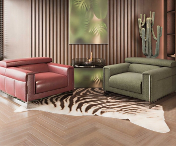 Modern Single Sofa-ID:646771919