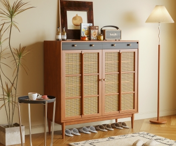 Wabi-sabi Style Shoe Cabinet-ID:603266957