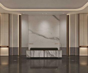 Modern Office Reception Desk-ID:459976917