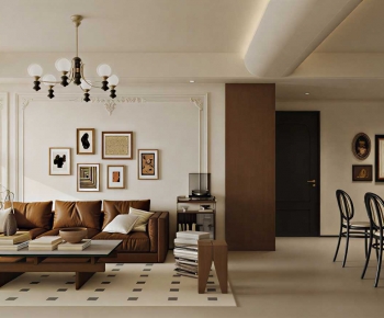 French Style A Living Room-ID:363313913