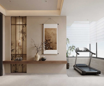 New Chinese Style Hallway-ID:422713046