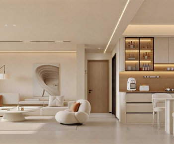 Modern A Living Room-ID:384098051