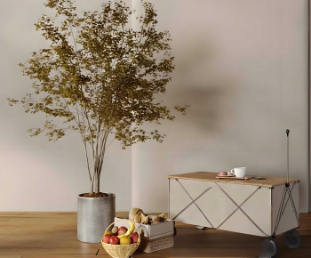 Modern Ground Green Plant Potted Plants-ID:495273119