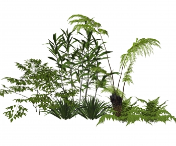 Modern Plant Pile-ID:178370006