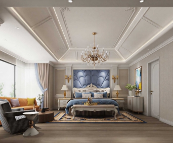 American Style Bedroom-ID:340719295