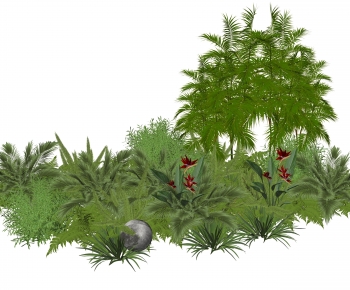 Modern Plant Pile-ID:157778023