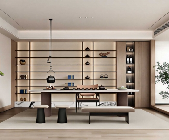 New Chinese Style Tea House-ID:699165113