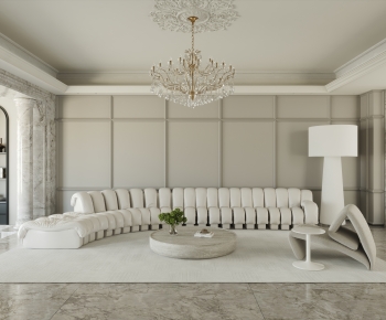 French Style A Living Room-ID:572528839