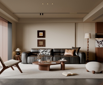 Modern A Living Room-ID:488864903