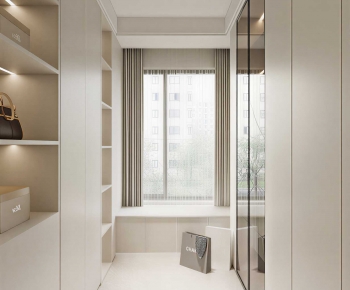 Modern Clothes Storage Area-ID:943175083