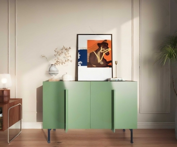 Modern Entrance Cabinet-ID:130417116