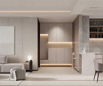 Modern A Living Room-ID:641359093