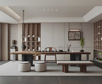 New Chinese Style Tea House-ID:384927994