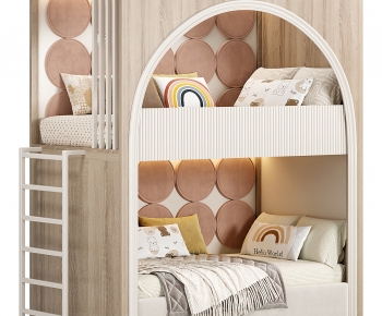 Modern Bunk Bed-ID:457005981