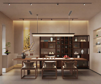 New Chinese Style Tea House-ID:418896916