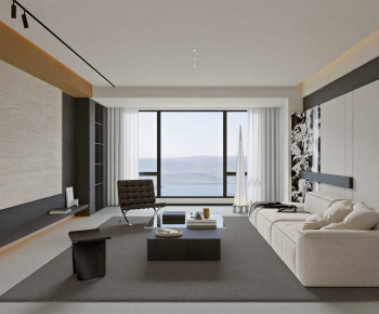 Modern A Living Room-ID:645131111