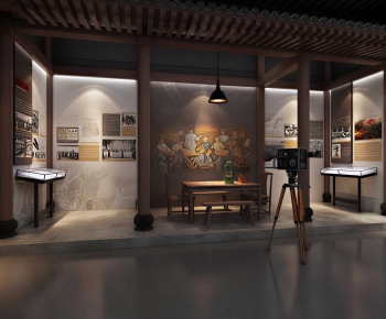 New Chinese Style Exhibition Hall-ID:469033005