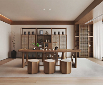 New Chinese Style Tea House-ID:242556107