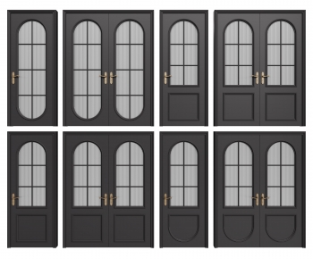 French Style Single Door-ID:558644061