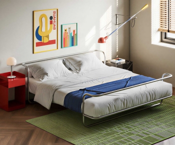 Modern Double Bed-ID:520019059